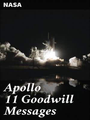 cover image of Apollo 11 Goodwill Messages